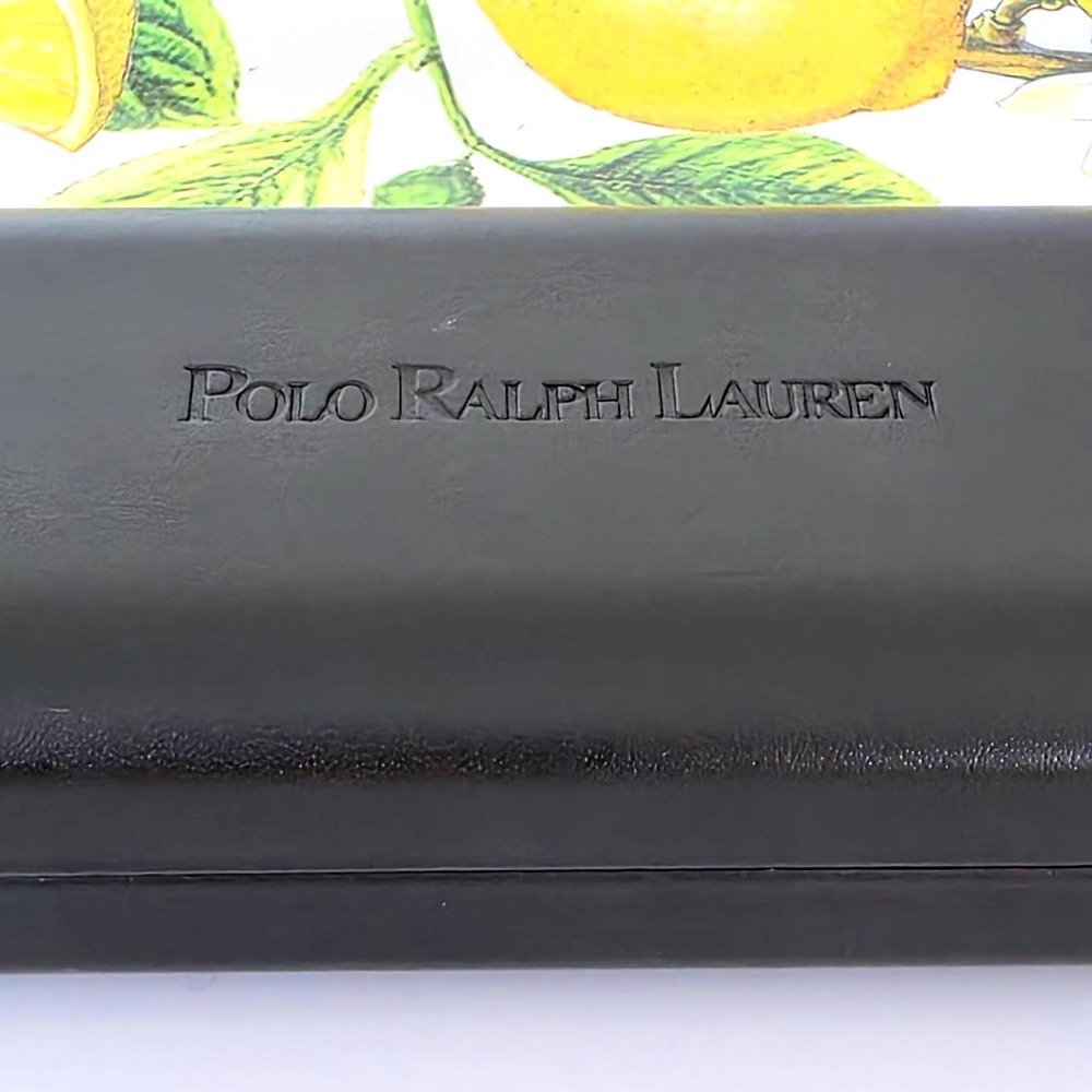 Polo Ralph Lauren Black Hard Shell Glasses Case Eyewear‎ Holder - Picture 6 of 7